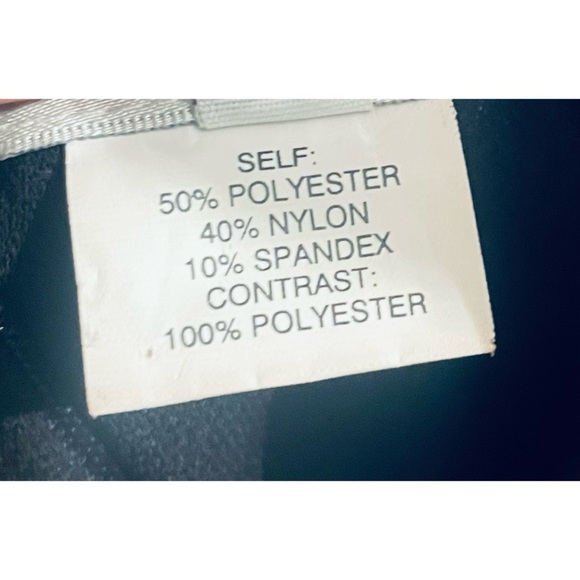 Unique Vintage black and cream dress size Large Medium - Picture 8 of 8